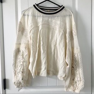 Free People Ivory Pullover